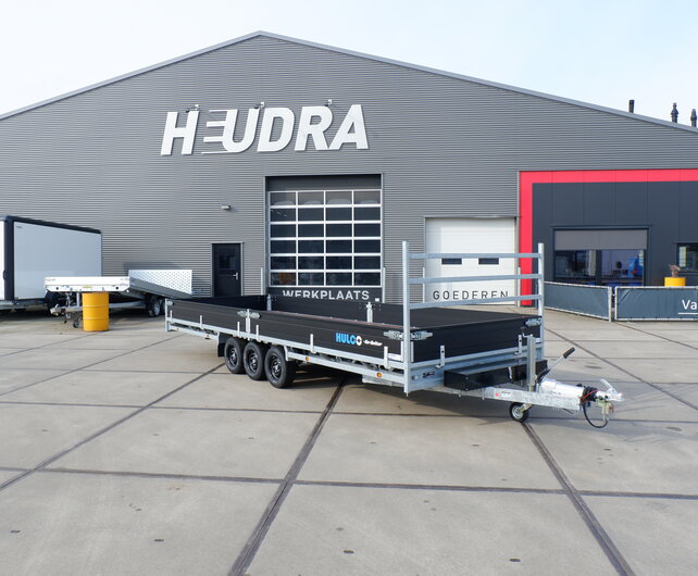 Actiemodel: Hulco Medax-3 3500kg 611x203cm plateauwagen Go-Getter