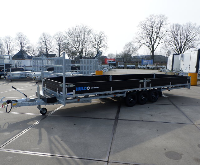 Actiemodel: Hulco Medax-3 3500kg 611x203cm plateauwagen Go-Getter