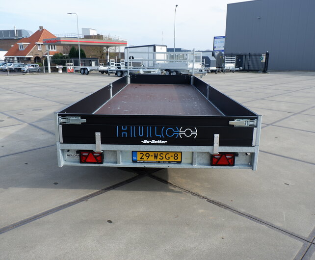 Actiemodel: Hulco Medax-3 3500kg 611x203cm plateauwagen Go-Getter