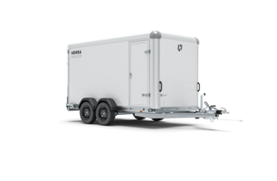 Henra gesloten aanhangwagen 2700kg 365x184x190cm met zijdeur