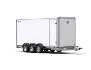 Henra gesloten aanhangwagen Tridemas 3500kg 465x184x220cm met zijdeur & oprijklep