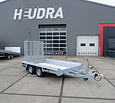 Hulco Terrax-2 3000kg 294x150cm machine-transporter met klep 150cm