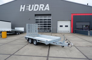 Hulco Terrax-2 3000kg 294x150cm machine-transporter met klep 150cm