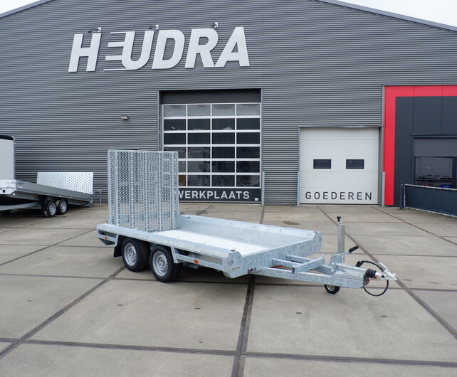 Hulco Terrax-2 3000kg 294x150cm machine-transporter met klep 150cm