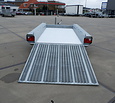 Hulco Terrax-2 3000kg 294x150cm machine-transporter met klep 150cm