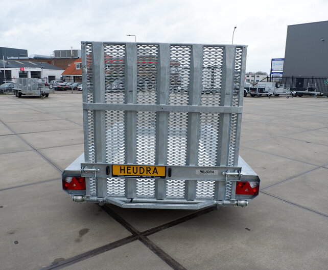 Hulco Terrax-2 3000kg 294x150cm machine-transporter met klep 150cm