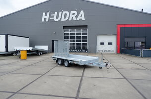 Hulco Terrax-2 3500kg 294x150cm machine-transporter met klep 150cm
