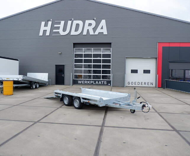 Hulco Terrax-2 3500kg 294x150cm machine-transporter met klep 150cm