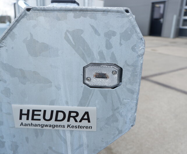 Hulco Terrax-2 3500kg 294x150cm machine-transporter met klep 150cm