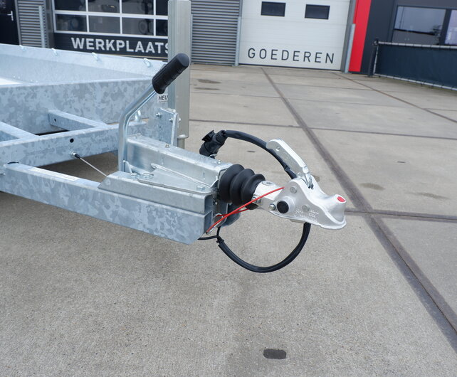 Hulco Terrax-2 3500kg 294x150cm machine-transporter met klep 150cm
