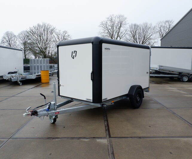 Henra gesloten aanhangwagen 1350kg 315x158x160cm Xpert met zijdeur