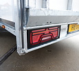 Henra gesloten aanhangwagen Tandemas 3500kg 465x184x220cm Xpert met oprijklep