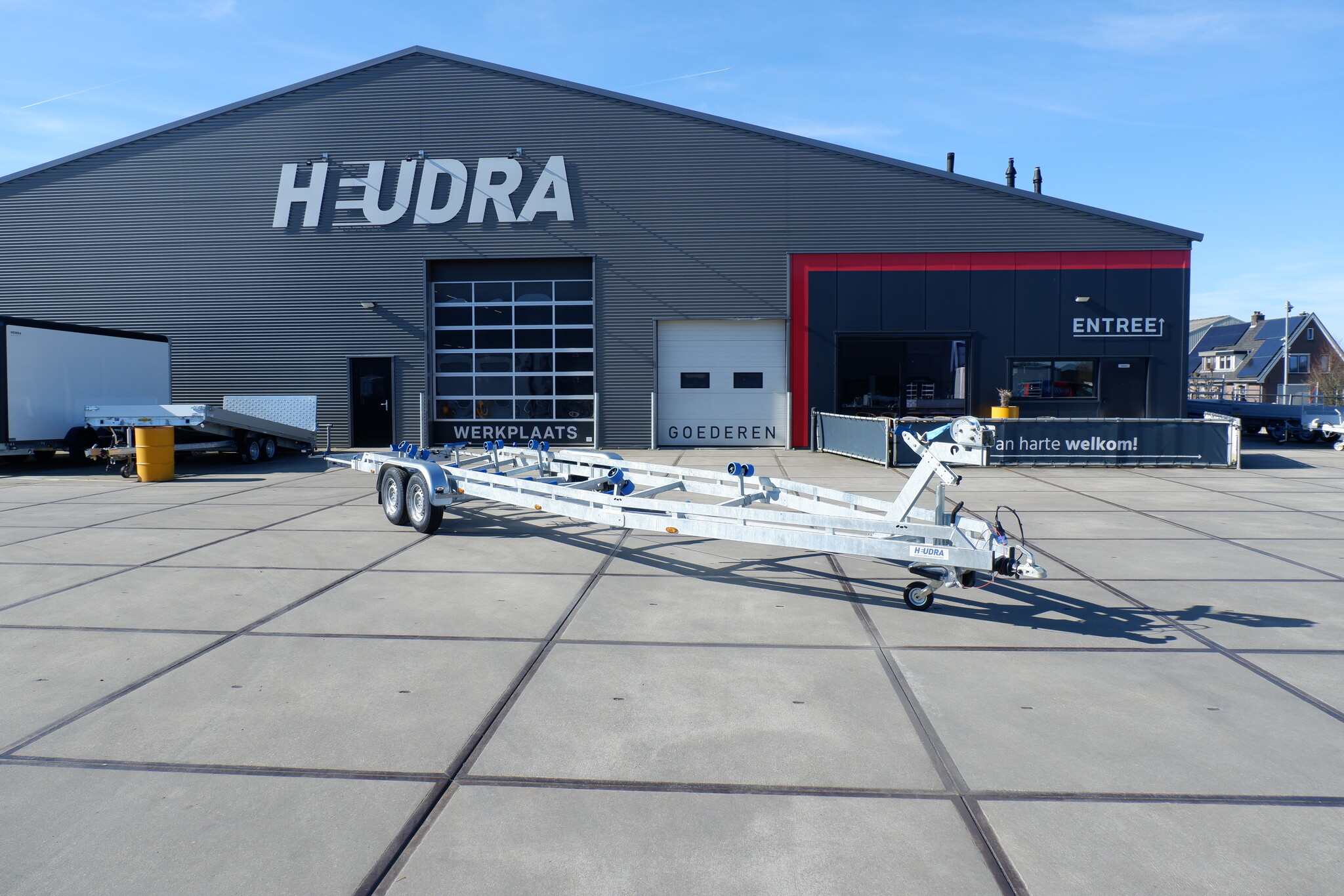 Vlemmix boottrailer Type-U 3500kg 920x255cm