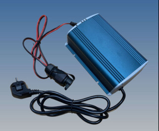 Acculader voor uw kipper