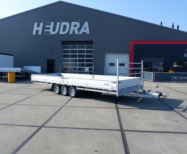 Actiemodel: Hulco Medax-3 plateauwagen 3500kg 611x223cm