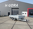 Humbaur driezijdige kipper 3500kg 362x184cm met stalen borden