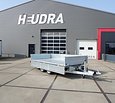 Humbaur driezijdige kipper 3500kg 362x184cm met stalen borden