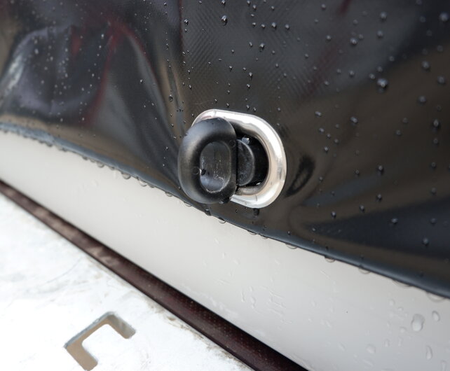 Humbaur zakbare transporter met huif 1800kg 310x177x180cm