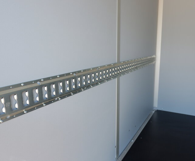 Bindrail 3m x 13,2cm voor in uw aanhangwagen