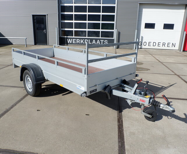 Gebruikte Anssems bakwagen 1200kg 301x126cm