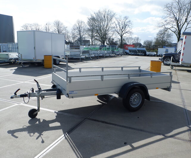 Gebruikte Anssems bakwagen 1200kg 301x126cm