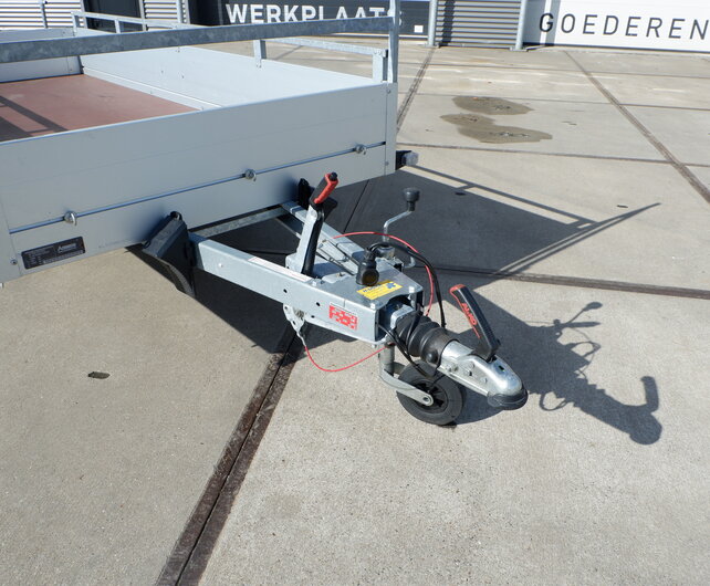 Gebruikte Anssems bakwagen 1200kg 301x126cm