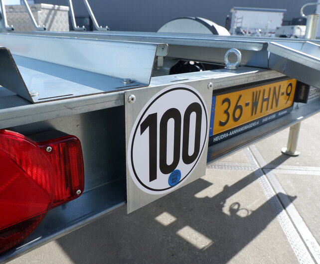 Gebruikte Humbaur motortransporter 1000kg 210x137cm