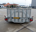 Gebruikte Hulco machinetransporter 3000kg 394x180cm