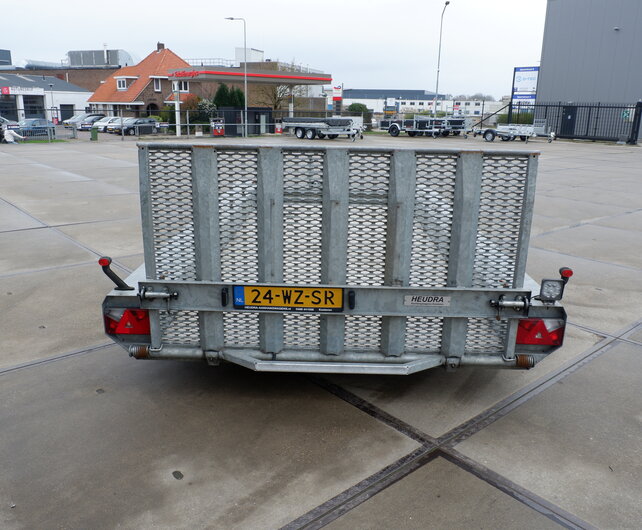 Gebruikte Hulco machinetransporter 3000kg 394x180cm