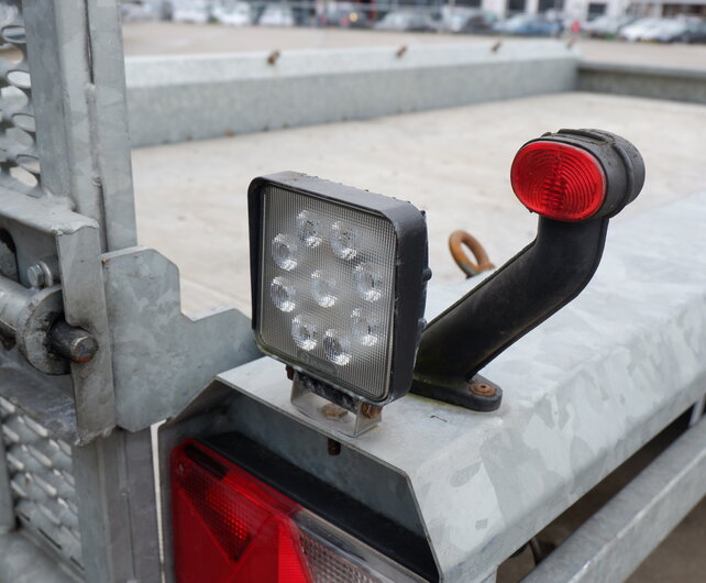 Gebruikte Hulco machinetransporter 3000kg 394x180cm