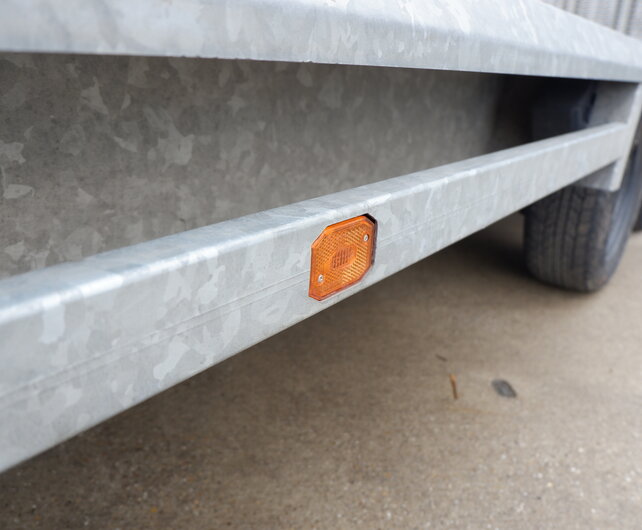 Gebruikte Hulco machinetransporter 3000kg 394x180cm