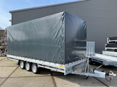 Huif 502x203x210cm voor Hulco Medax plateauwagen