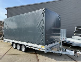 Huif 502x203x210cm voor Hulco Medax plateauwagen