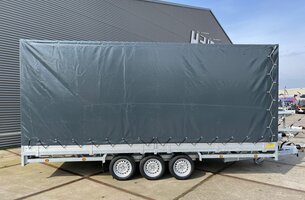 Huif 502x203x180cm voor Hulco Medax plateauwagen