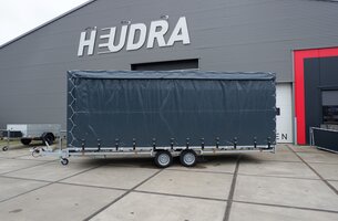Huif 611x223x210cm voor Hulco Medax plateauwagen