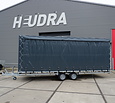 Huif 611x203x210cm voor Hulco Medax plateauwagen