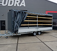 Huif 611x203x210cm voor Hulco Medax plateauwagen