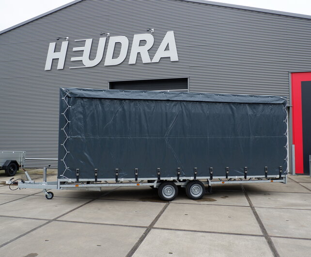 Huif 611x203x180cm voor Hulco Medax plateauwagen