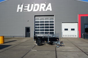 Saris bakwagen 1350kg 255x133cm Black Edition met lichtmetalen velgen