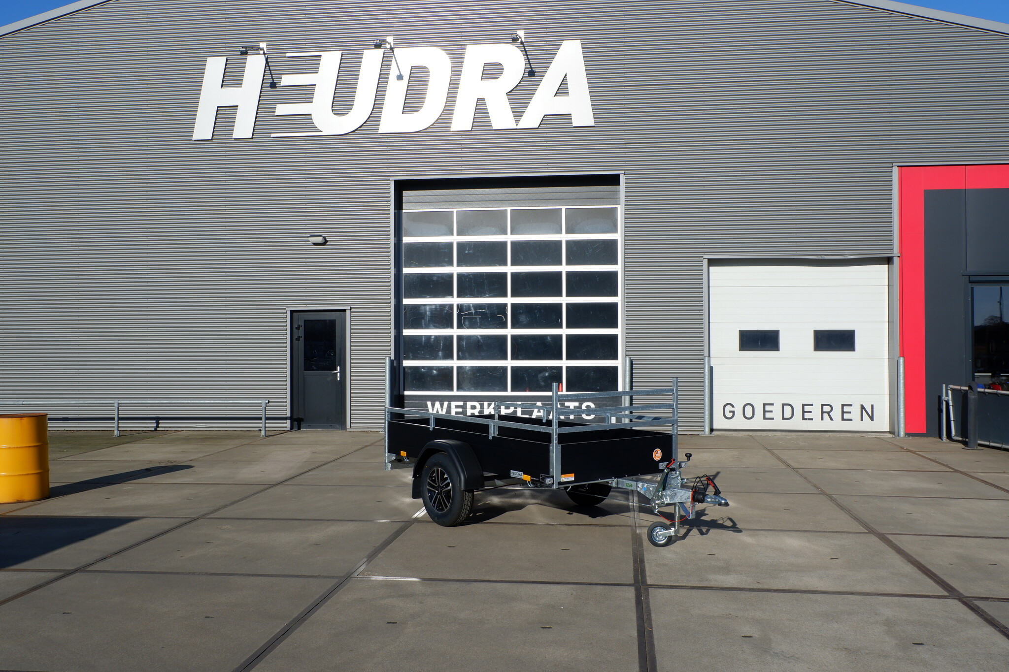 Saris bakwagen 1350kg 255x133cm Black Edition