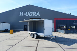 Saris gesloten aanhangwagen GO 2700kg 356x169x200cm met verkoopklep