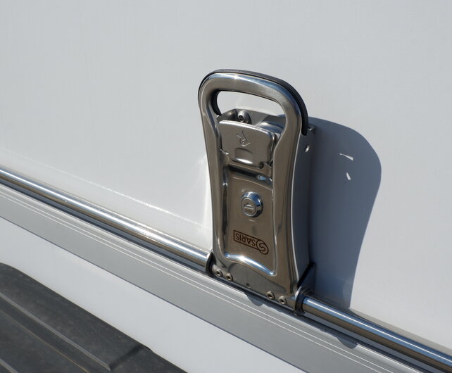 Saris gesloten aanhangwagen GO 2700kg 356x169x200cm met verkoopklep