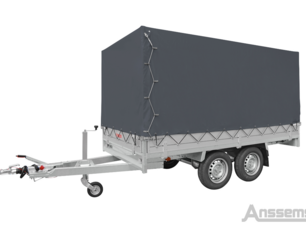 Huif 325x178x210cm voor Anssems PSX plateauwagen
