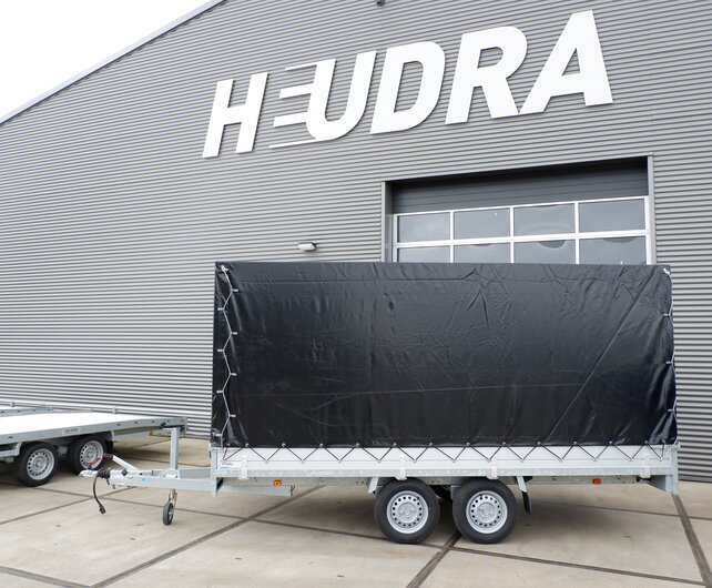 Huif 405x178x180cm voor Anssems PSX plateauwagen