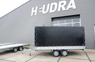 Huif 405x178x210cm voor Anssems PSX plateauwagen