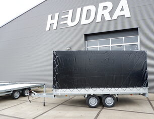 Huif 405x178x210cm voor Anssems PSX plateauwagen