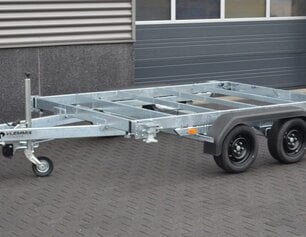 Vlemmix containertrailer 10FT 2700kg 300x244cm tandemas