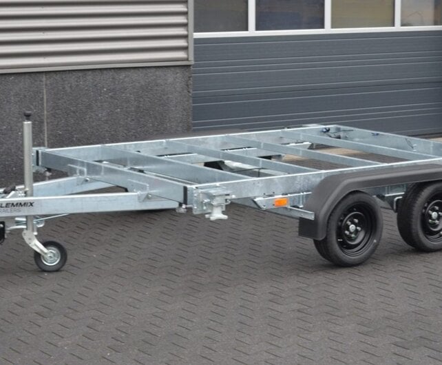 Vlemmix containertrailer 10FT 3500kg 300x244cm tandemas