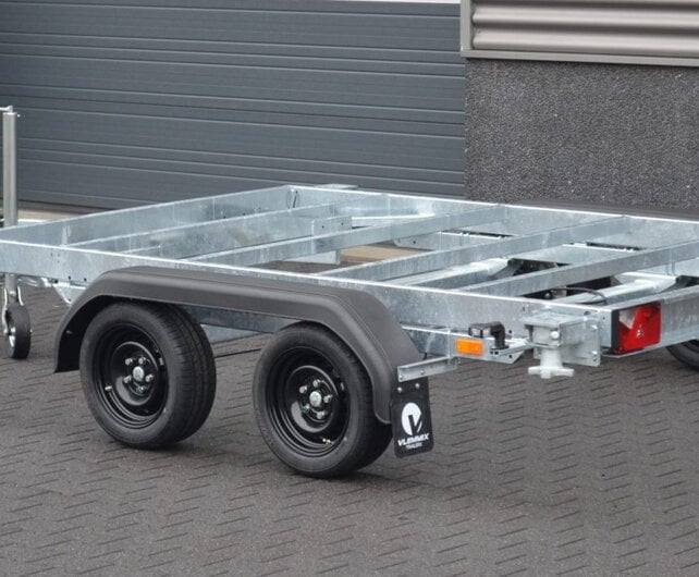 Vlemmix containertrailer 10FT 3500kg 300x244cm tandemas
