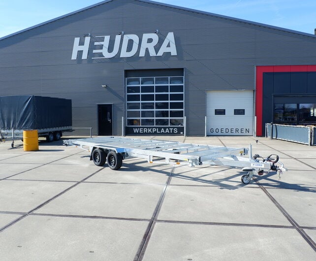 Vlemmix containertrailer 20FT 3500kg 600x244cm tandemas